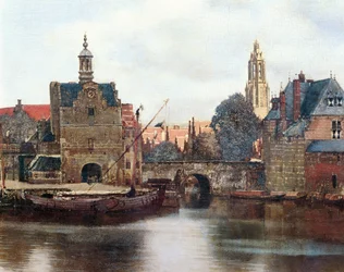 Ansicht von Delft (Detail)